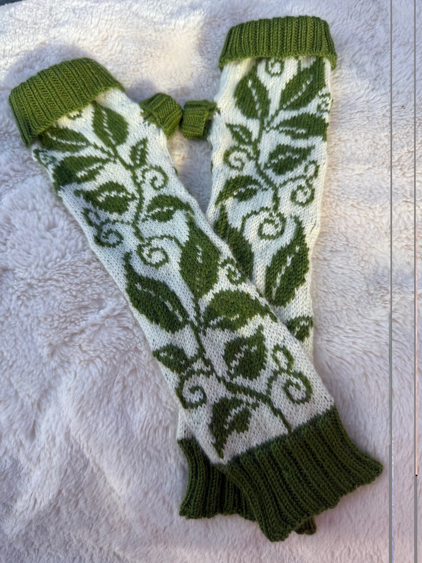 Long Fingerless Gloves