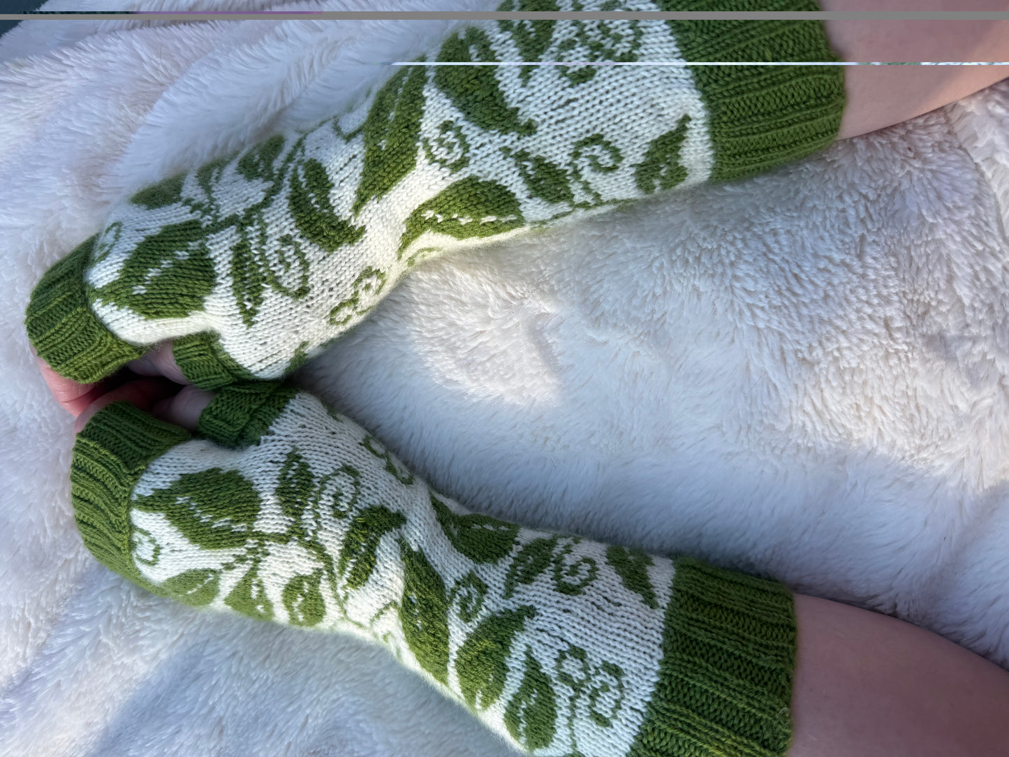 Long Fingerless Gloves