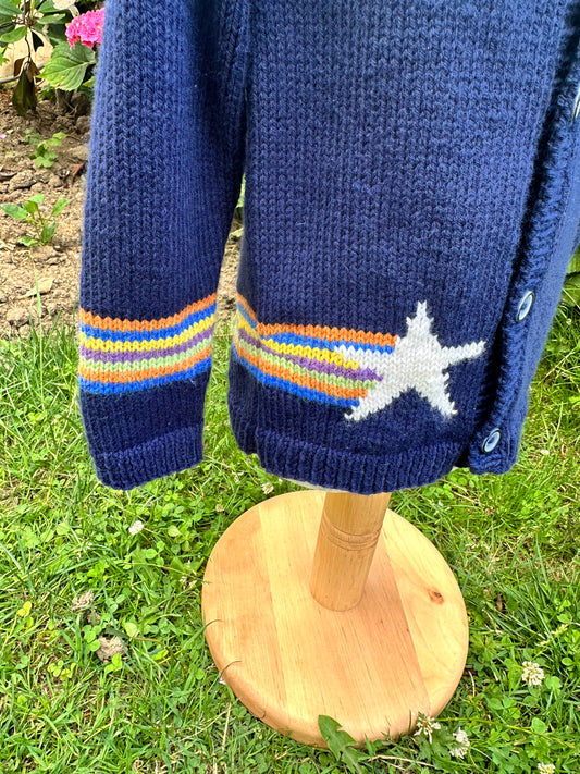 Rainbow Stars Cardigan