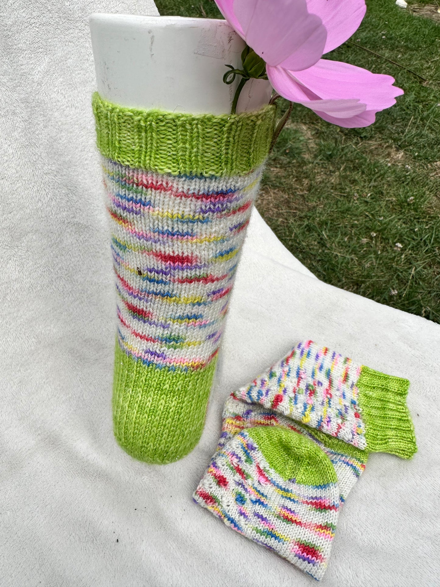 Wildflower Sparkly Socks